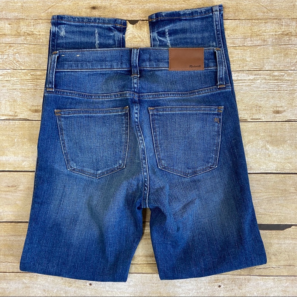 Madewell Slim Straight Jeans Button-Front Edition - Picture 5 of 11